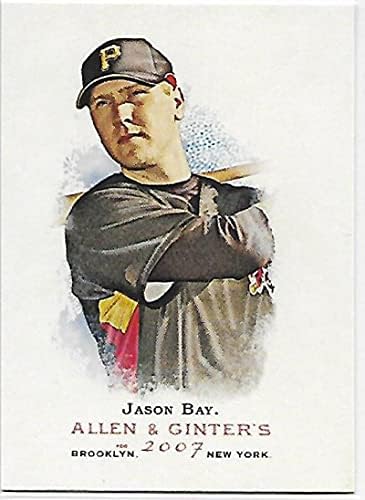 2007 Topps Allen and Ginter 10 Jason Bay - Pittsburgh Pirates