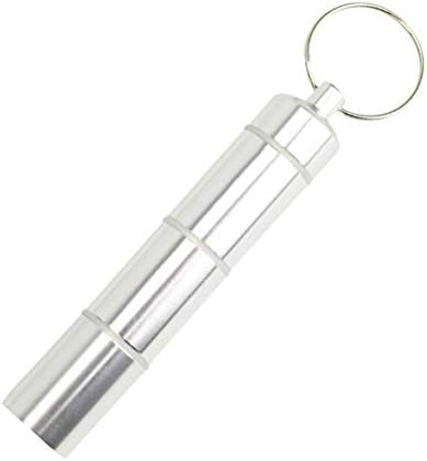 Besportble 1 חתיכה אטומה למים עמיד למים מחזיק מיני קופסת גלולות מיכל מפתחות מחזיק מפתחות ניידים מארגן מארגן תיבת אחסון לטיול