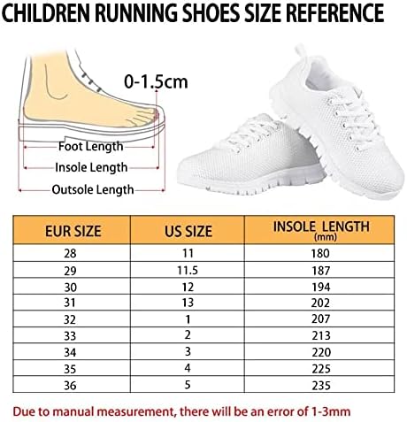 נעלי ספורט של דרמגיה לילדים לבנים בנות המפעילות נעלי טניס קלות נעלי ספורט נושמות נעליים