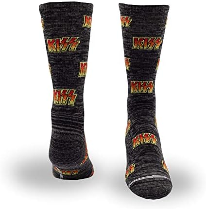 הגרביים של פרי - נשיקת גרביים קצרים של הצוות, גרבי חידוש של להקת רוק ברישיון רשמי, גרבי כיף מרופדים פרימיום גברים