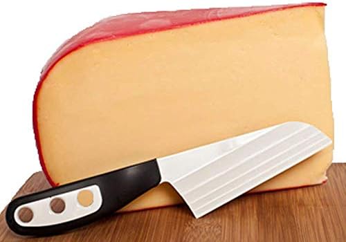 את גבינת סכין בקפ 2 עם פטנט גבינת סכיני להב, שחור