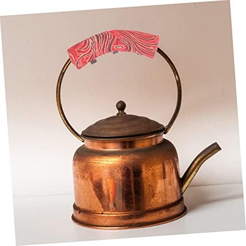 עיצוב וינטג 'יארדווה 2 יחידים מחזיקים מבודדים סיר שרוול אפיית כלי בישול דקורטיביים כיסוי תבנית ברזל פרחוני כרית תה