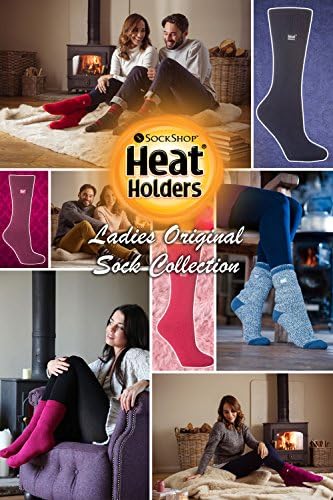 מחזיקי חום - גרביים תרמיים אולטימטיביים מקוריים לנשים, בגודל אחד 5-9 ארהב