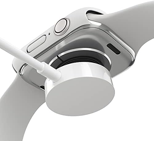 מארז מחשב קשה 2 חבילה עם מגן מסך זכוכית מחוסמת תואם ל- Apple Watch Series 8 Series 7 41 ממ דקיק אולטרה דקיק עמיד בפני שריטות