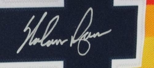 נולן ראיין חתימה נייקי קופרסטאון ג'רזי אסטרוס XL JSA - גופיות MLB עם חתימה