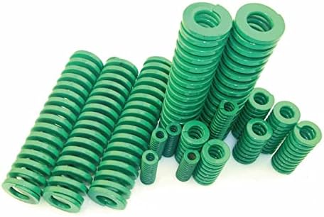 קפיצי דחיסה מתאימים לרוב התיקון I 2 חתיכות של ירוק עובש כבד-חובה סיבוב קוטר חיצוני 10 ממ חותמת ספירלה דחיסת קפיצה בקוטר פנימי