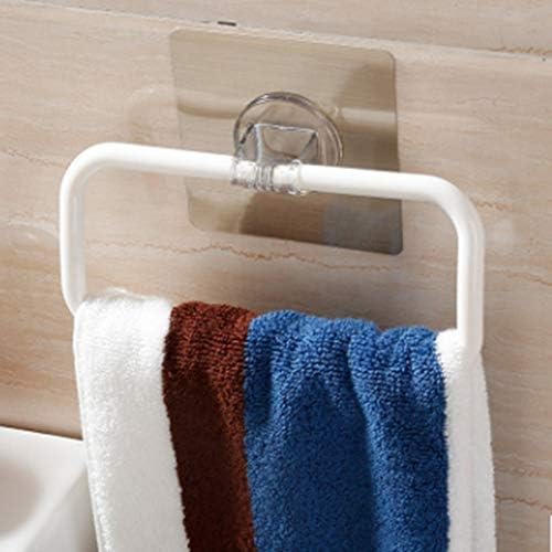 UXZDX אחסון ביתי כוס יניקה קולב קיר קיר עמיד מתלה עמיד מגבת אמבטיה מתלה אמבטיה מארגן מחזיק ללא אגרוף
