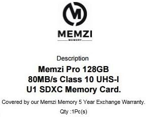 ממזי פרו 128 ג ' יגה-בייט 10 80 מגהבייט/ס כרטיס זיכרון לפנסוניק לומיקס דמק-ג85, דמק-ג85מ, דמק-ג85מ, דמק-ג81, דמק-ג81ה,