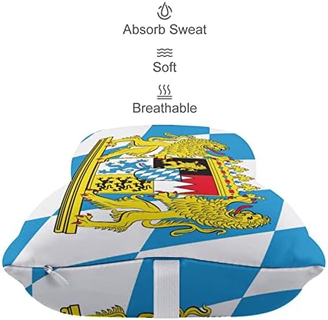דגל של Bavaria בחינם 2 יחידים כריות צוואר רכב נושם כרית ראש רכב נשימה כרית מושב מכונית נוחה מתאימה לכל הרכבים