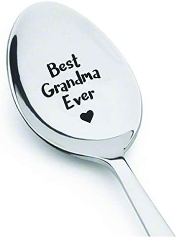 סבתא אי פעם כפית-סבתא מתנה-מתנות לסבתא-סבתא להיות-אמא מתנות-סבתא של הכלה - 7 סנטימטרים