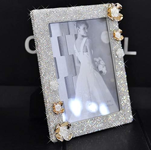 TFIIEXFL מסגרת פרח גביש מסגרת קישוט לחתונה מסגרת תמונה למסגרות צילום בית מתנות לחתונה