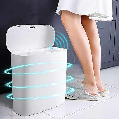 JRDHGRK חיישן חכם פח אשפה אוטומטית אוטומטית בית אמבטיה בית חדר אמבטיה אטום מים אטום מים צרים
