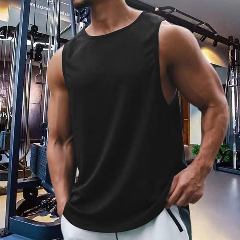2 גברים של 3 חבילה שרוולים אימון גופיות כושר פיתוח גוף שרירים טי מהיר יבש חולצה