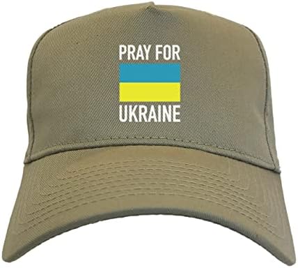 TCOMBO התפלל לאוקראינה - כובע סנאפבק בגאווה אוקראינית בן 5 פאנל