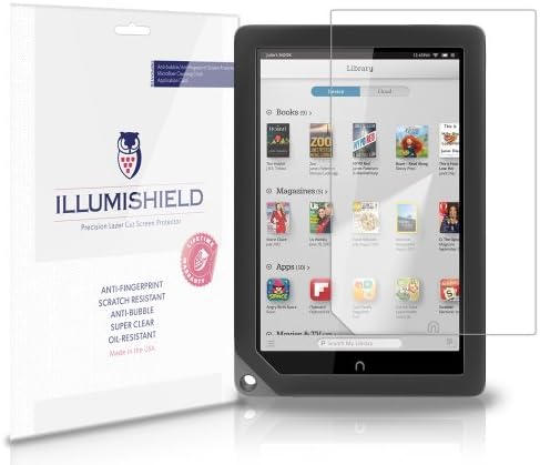 מגן מסך Illumishield התואם ל- Barnes & Noble Nook HD+ 9 אינץ