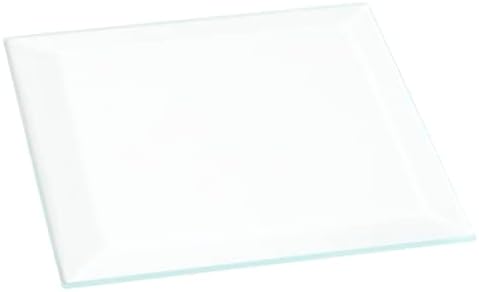 כיכר פלימור 3 מ מ זכוכית משופעת שקופה, 2.5 אינץ ' על 2.5 אינץ