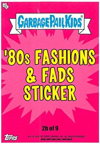 2018 Topps Farbage Pail Kids Series 1 אנחנו שונאים את כרטיסי המסחר של שנות ה -88
