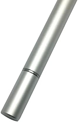 עט חרט בוקס גרגוס תואם ל- Oppo Reno 5K - חרט קיבולי Dualtip, קצה סיבים קצה קצה קיבולי עט חרט עבור Oppo Reno 5K - מכסף מתכתי