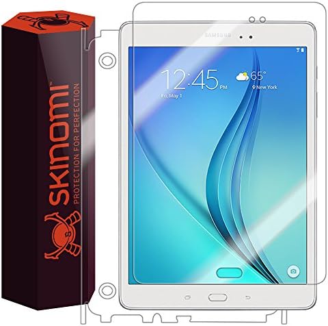 Skinomi גוף מלא מגן על גוף תואם ל- Samsung Galaxy Tab A 9.7 Techskin כיסוי מלא סרט HD Sile