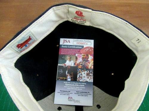 רוד קארו חוף 7/21/91 תאומים במינסוטה חתמו אוטומטית עידן חדש Pro כובע כובע כובע JSA - כובעים עם חתימה
