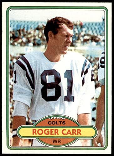 1980 Topps 168 Roger Carr Baltimore Colts Ex/MT+ Colts La Tech
