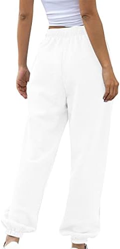 מכנסי שמלת שיזוף Miashui לנשים עסקים מזדמנים מכנסי טרנינג תחתונים מכנסיים מכנסיים אימון מכנסי יוגה גבוהים עם