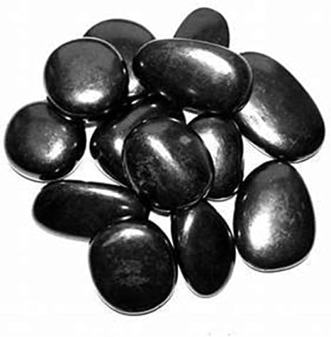 פצ'ממה חיוני כיבוי אבני שונגיט - אבן חן מלוטשת - רייקי וריפוי קריסטל אנרגיה