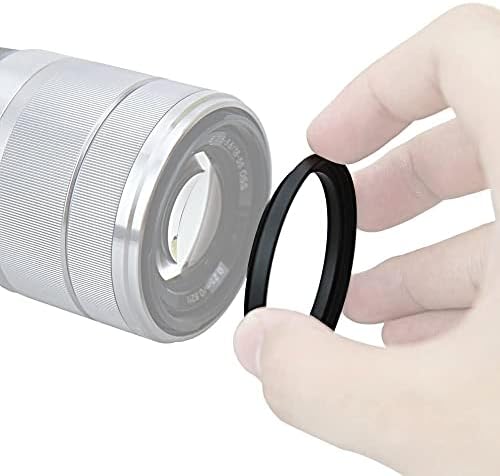 נינוליט 55 ממ כדי 49 ממ מצלמה עדשת אלומיניום סגסוגת צעד למטה טבעת מתאם טבעת