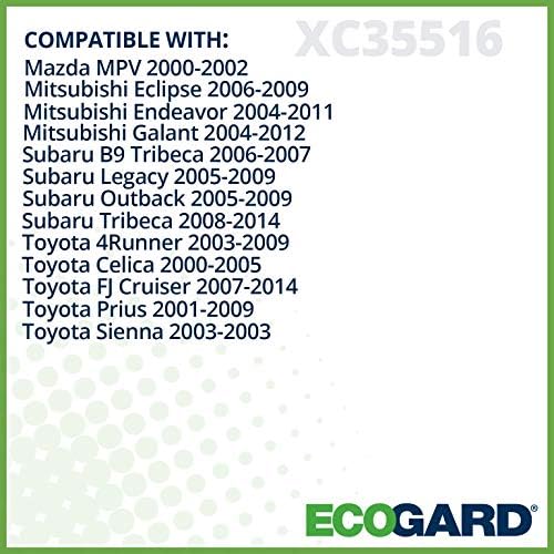 Ecogard XC35516 בקתת פרמיום פילטר אוויר מתאים לטויוטה פריוס 2001-2009, 4runner 2003-2009, FJ Cruiser 2007-2014, Celica