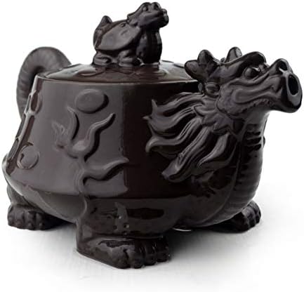 קומקום תה סיני yixing דרקון צב משמח זישה גונגפו סירים לתה רופף