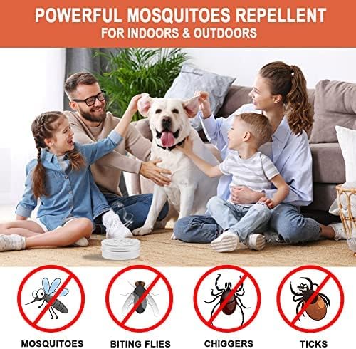דוחה יתושים חדש, דוחה יתושים טבעי מקורה, דוחה יתושים חיצוני לפטיו / חצר/חדר, הדברת יתושים עוצמתית לחצר אחורית,נסיעות-2
