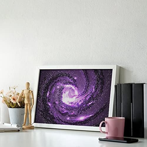 סגול גלקסיות ערפיליות קוסמוס יהלומי ציור ערכות 5 ד תרגיל מלא ריינסטון אמנויות קיר תפאורה למבוגרים 8איקס 12