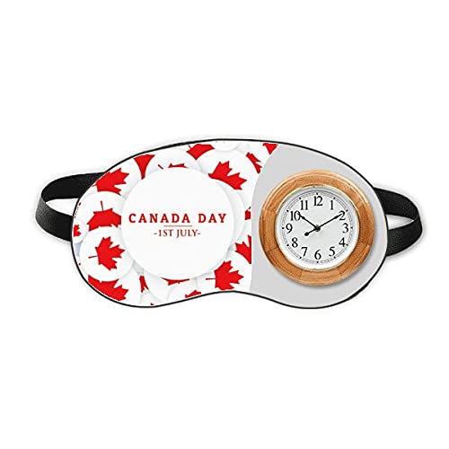 4 ביולי מייפל שמח קנדה יום שינה עין ראש שעון נסיעות צל כיסוי