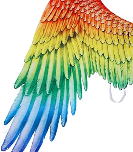 Soimiss Angel כנפי קוספליי ביצועים אבזרי אבזרי כנפי מלאך צבעוני אגפיות אגף חגיג