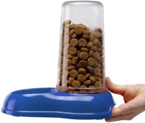 פרפלסט אזימוט 1500 מתקן מים ומזון לחתולים וכלבים, כחול