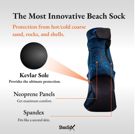 גרבי כדורעף חוף שוצוקס גרבי כדורגל חול עם סוליות Kevlar גרבי חוף לאורך זמן ביותר