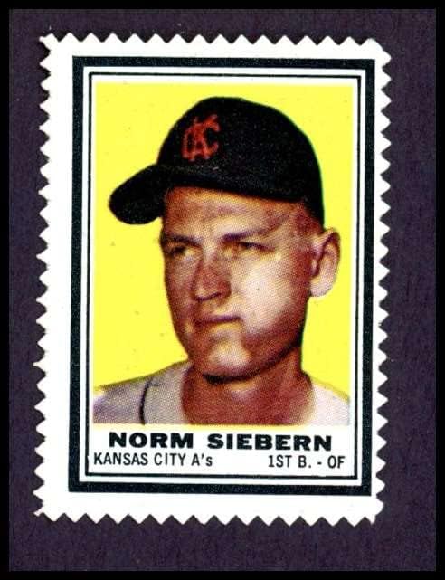 1962 Topps Norm Siebern Kansas City Athletics Ex