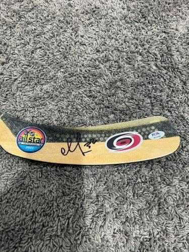 אנדריי סווניקובובוב קרולינה הוריקנים חתימה חתומה הוקי מקל PSA COA - מקלות NHL עם חתימה