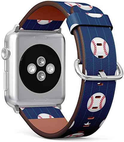 רצועת צמיד עור בדוגמת עור לסדרת Apple Watch 4/3/2/1 Gen, החלפה ללהקות IWatch 38 ממ/40 ממ