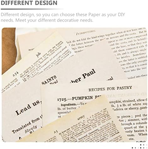 כתבי עת לעיצוב טופיקו וינטג 'אלבום רפידות נייר רקע 2 סטים סטים גרוטאות DIY נייר וולום נייר ברונזינג מדבקה גזרת אפרה