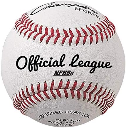 סט בייסבול עור ספורט ספורט: תריסר כדורי בייסבול רשמיים של ליגת עור מקורה/חיצוני עור לאימוני אימונים או משחק אמיתי