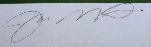 ג'ו מונטנה חתם על חתימה ממוסגרת פאלוסו כדורגל ליטוגרפיה ליטוגרפיה JSA COA - Artoggled NFL Art