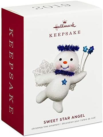 Hallmark Keepsake חג המולד לשנת 2019 מיום הכוכב המתוק קישוט מלאך שלג