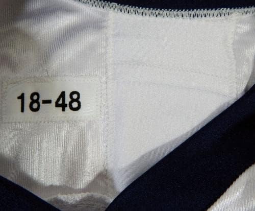 2018 דאלאס קאובויס ברנדון קאר 39 משחק הונפק גופיה תרגול לבן 48 83 - משחק NFL לא חתום בשימוש בגופיות