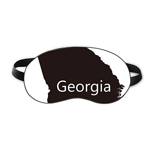 ג'ורג'יה אמריקה ארהב מפה מתאר מגן שינה עיניים