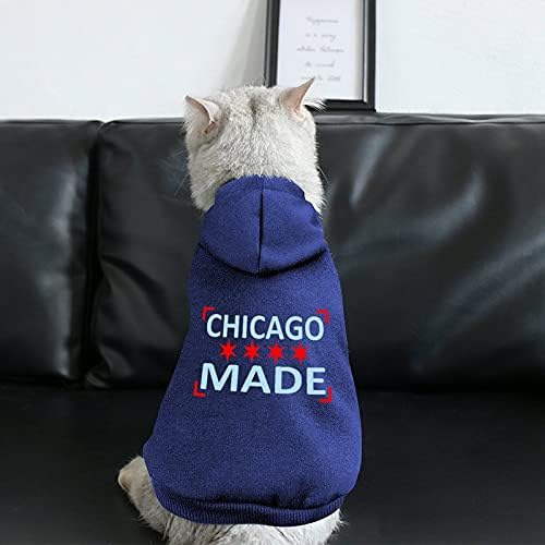 מצחיק שיקגו עשה כלבי ברדס מודפסים כלבים סרטי סווטשירט סווטשירט סוודר חיות מחמד בגדים חמוד