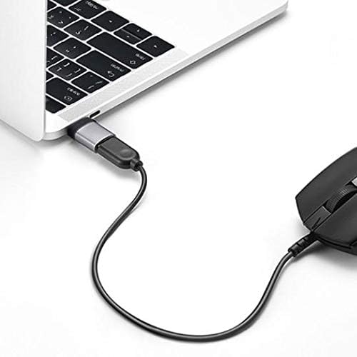 כבל Goxwave תואם ללהב Razer 14 - USB -C ל- PortChanger, USB Type -C OTG USB מחזיק מפתח נייד ללהב Razer 14 - Slate Black