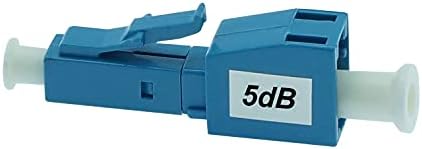 ACCL LC/UPC SM SM SEATENUATOR F-M 5DB פלסטיק כחול, 4 חבילה