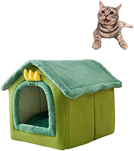 עצמי התחממות חתול מיטה-מלונה רך לחיות מחמד חתול מיטת בית עם נשלף כרית 4 עבור קטן בינוני חתלתול כלב חתול מחמד בית אספקת