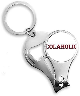 מילה מסוגננת אמנות קולאהולית דקו מתנה לאופנה מסמר ניפר טבעת מפתח שרשרת מפתח פתיחת בקבוקי בקבוק